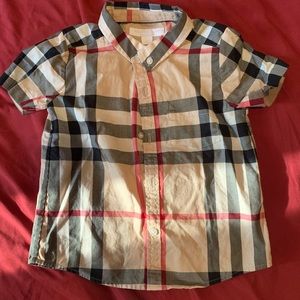 Burberry Baby Boys New Classic Check Fred Shirt 2Y